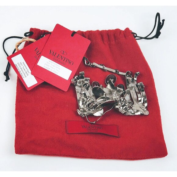 VALENTINO GARAVANI CARNELIAN STATEMENT PENDANT NECKLACE ALESSANDRO GAGGIO $3,270 - Picture 10 of 10